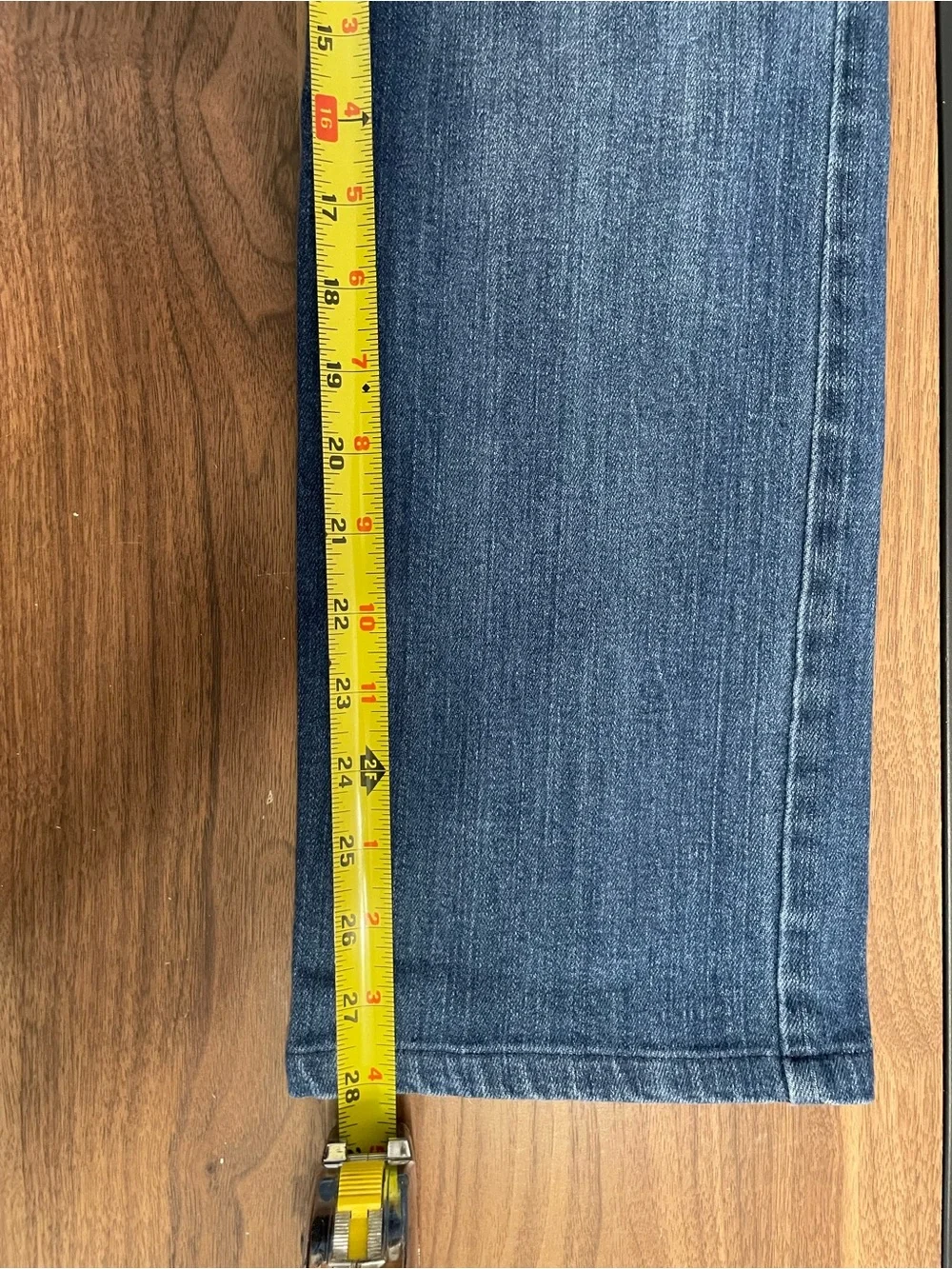 Michael Kors Medium Blue Straight-Leg Jeans